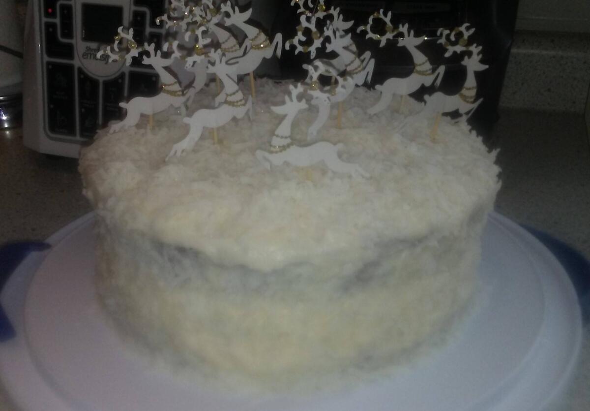 Snowball cake